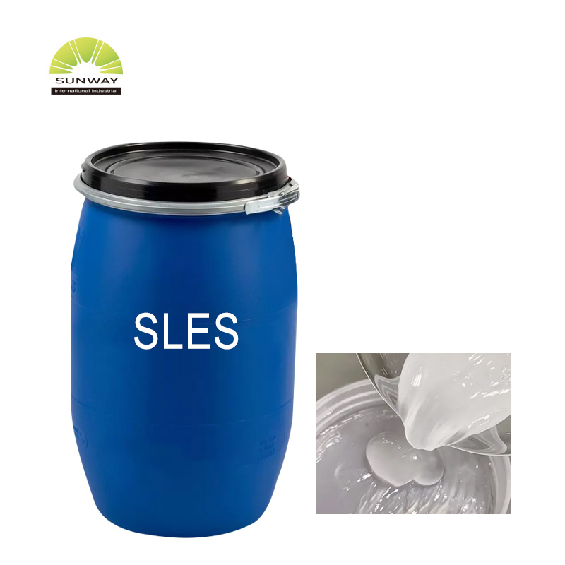 Excelentes materias primas químicas AES SLES 70% Precio para cosméticos/lavavajillas líquido/jabón/champú/detergente