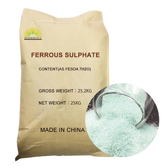 Fertilizante de sulfato ferroso de cristal seco FEROFATE FESO4 FESO4