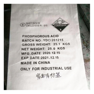 Grado de la industria del ácido 98,5% CAS 7664-38-2 del ácido fosforoso h3po3